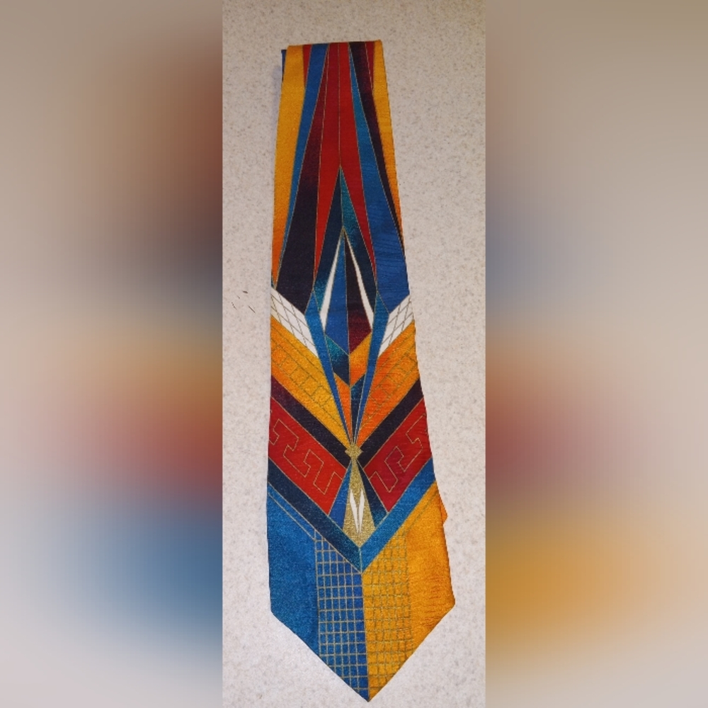 Salvatore Gregorio vintage men's neck tie